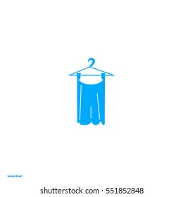 hanger, clothing, icon