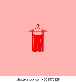 hanger, clothing, icon