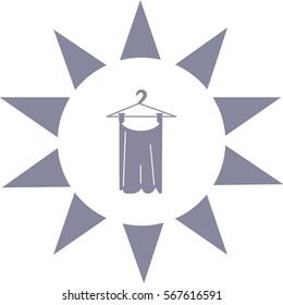 hanger, clothing, icon