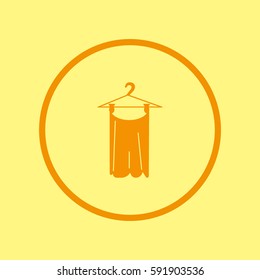 hanger, clothing, icon