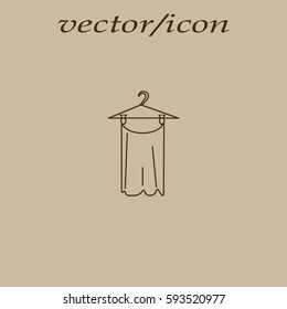hanger, clothing, icon