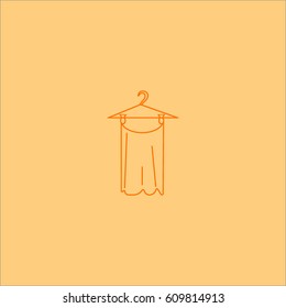 hanger, clothing, icon