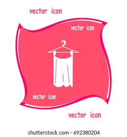hanger, clothing, icon