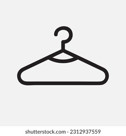 Vector de icono de la ropa de ahorra. Ilustración de símbolo de contorno aislado