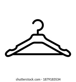 Hanger Bekleidung Symbol Vektorgrafik auf trendigem Design