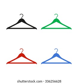 Hanger - color vector icon