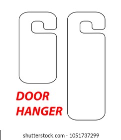 Template For Door Hanger from image.shutterstock.com