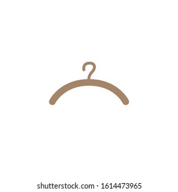 hanger flat icon on white background