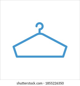 Hanger Flat Icon Vector Logo Template Illustration