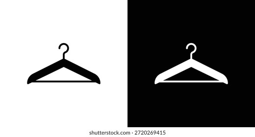 Icono de suspensión. Icono de diseño plano simple en blanco y negro