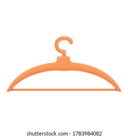 Hanger icon. Cartoon of hanger vector icon for web design isolated on white background