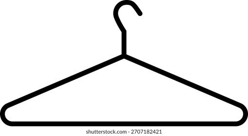 Hanger icon. Clothes hanger. Coat rack vector