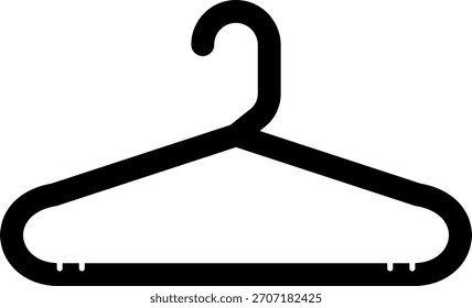 Hanger icon. Clothes hanger. Coat rack vector