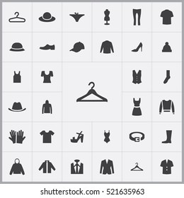 hanger icon. clothes icons universal set for web and mobile