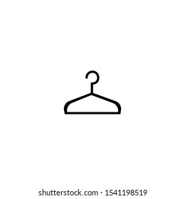 Hanger icon. Clothes store symbol