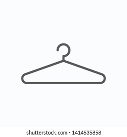 hanger icon, clothes hanger vector