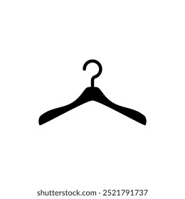 Hanger icon design. Clothes rack symbol.