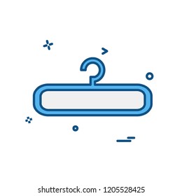 Hanger icon design vector