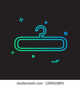 Hanger icon design vector