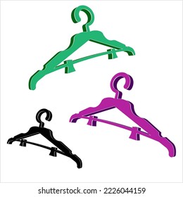 Hanger Icon Design Vector Art Illustration