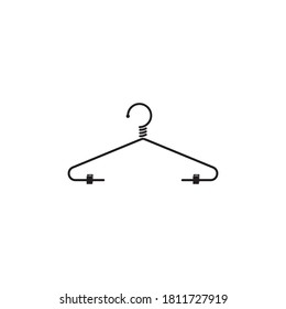 
Hanger icon. Element of clothes and accessories. Premium quality graphic design icon. Signs and symbols collection icon for websites, web design, mobile app on white background