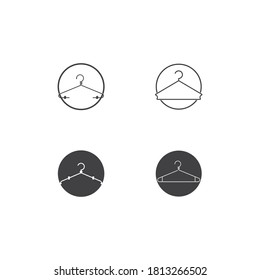
Icono de la percha. Elemento de ropa y accesorios. Icono de diseño gráfico de calidad superior. Icono de colección de carteles y símbolos para sitios web, diseño web, aplicación móvil sobre fondo blanco
