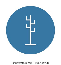 hanger icon. Element of Furniture icons for mobile concept and web apps. Badge style hanger icon can be used for web and mobile apps