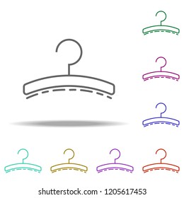 hanger icon. Elements of Beauty, make up, cosmetics in multi color style icons. Simple icon for websites, web design, mobile app, info graphics