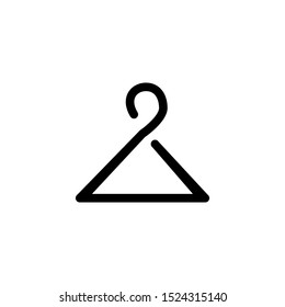Hanger icon. Fashion design element symbol
