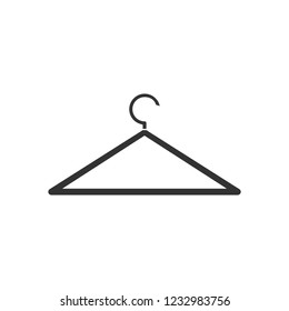 Hanger. Icon Flat