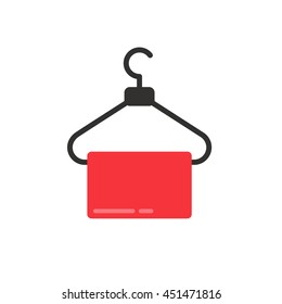 Hanger icon. flat design