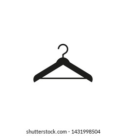 Hanger icon. Flat design. Vector illustration. Isolated.