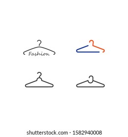Hanger icon flat design vector template