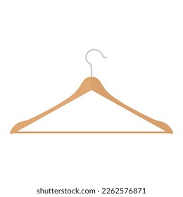 Hanger icon illustration, 3d hanger symbol. Isolated on a white background.