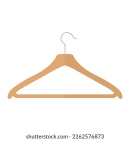Hanger icon illustration, 3d hanger symbol. Isolated on a white background.