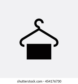 Hanger icon illustration isolated vector sign symbol