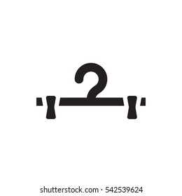 hanger icon illustration isolated vector sign symbol