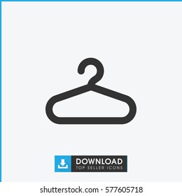 hanger icon illustration isolated vector sign symbol