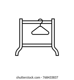 hanger icon illustration isolated vector sign symbol