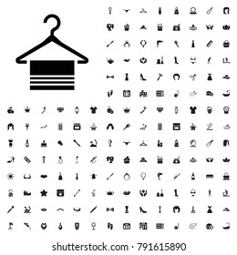 Hanger icon illustration isolated vector. editable beauty icons vector set.