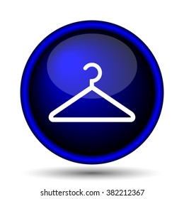 Hanger icon. Internet button on white background. EPS10 vector