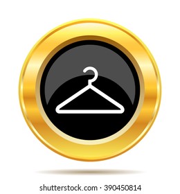 Hanger icon. Internet button on white background. EPS10 vector.
