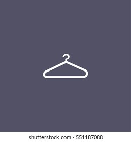 Hanger icon isolated 