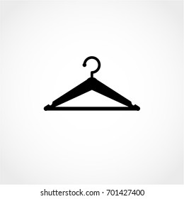 Hanger Icon Isolated on White Background