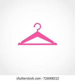 Hanger Icon Isolated on White Background