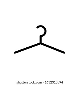 Hanger Icon. Laundry Elements Illustration As A Simple Vector Sign & Trendy Symbol