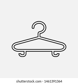 Hanger Icon. Laundry, Fashion Element Illustration. Applied as Trendy Symbol for Design Elements, Websites, Presentation and Application - Vector. 