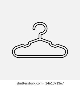 Hanger Icon. Laundry, Fashion Element Illustration. Applied as Trendy Symbol for Design Elements, Websites, Presentation and Application - Vector. 
