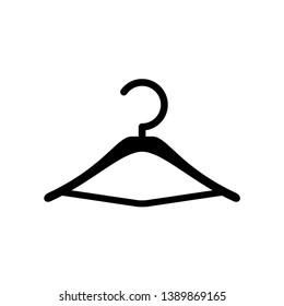 Hanger Icon. Laundry or Wardrobe Illustration As A Simple Vector