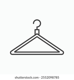 Hanger icon. line style vector icon.